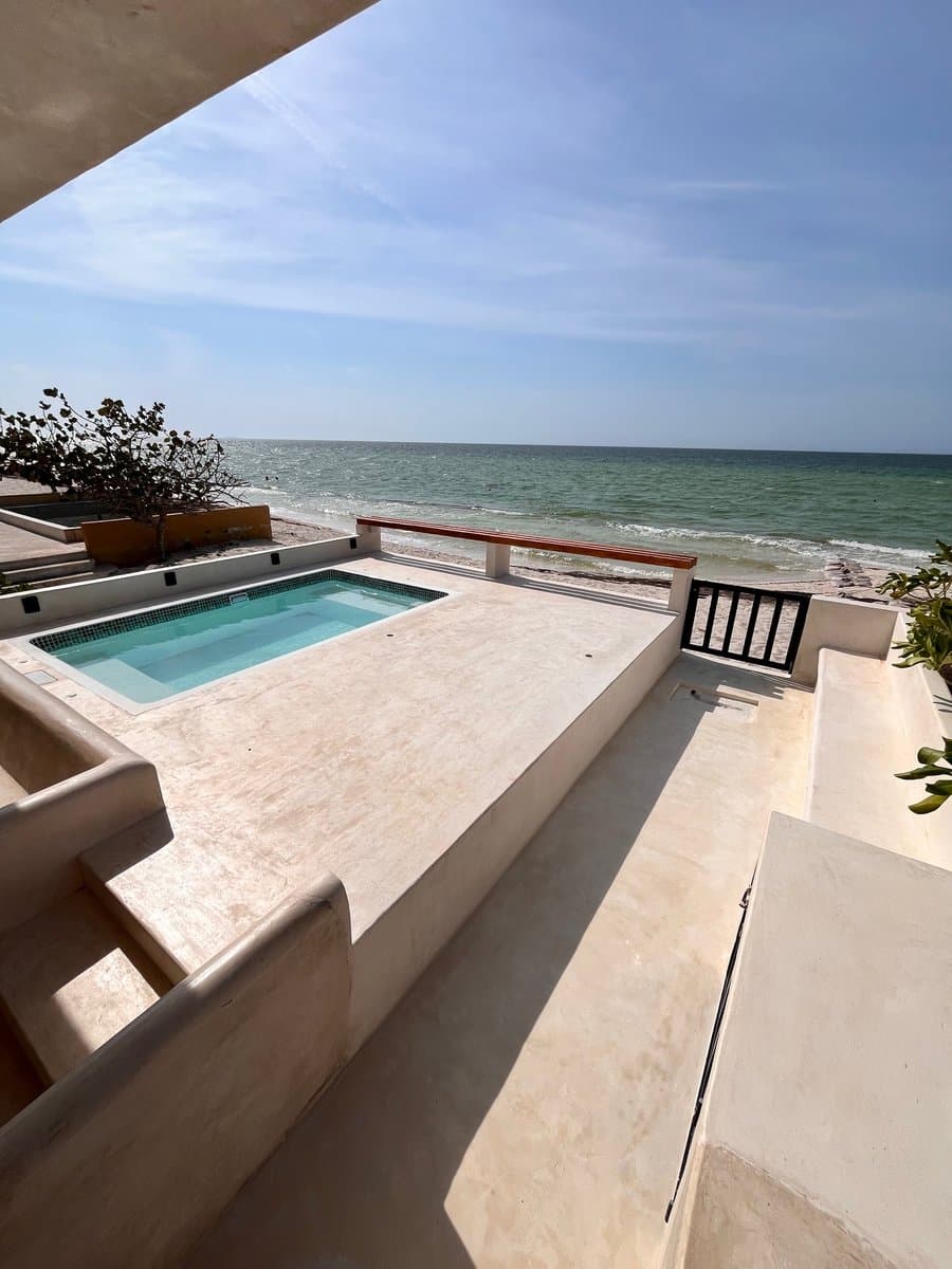 Piscina glüp instalada — proyecto 5 en la Península de Yucatán